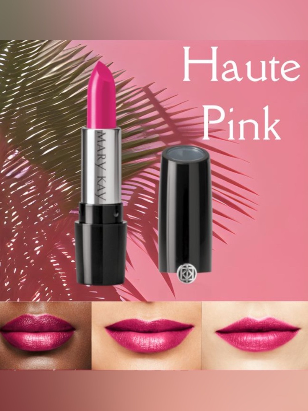 Mary Kay Gel Semi-Matte Lipstick - Haute Pink